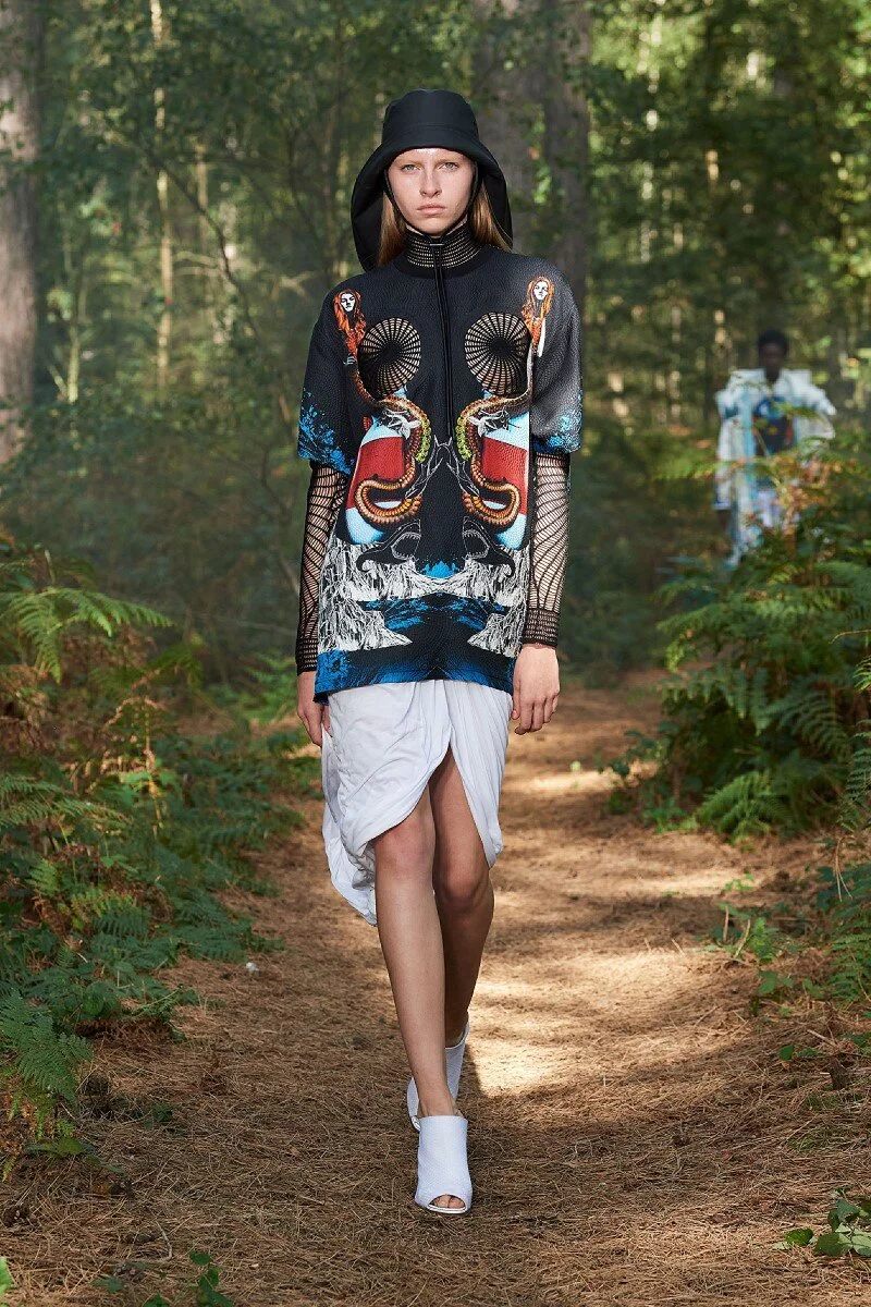 Tisci's Burberry Sp 2021: Nature, Technology, Myth, Imagination